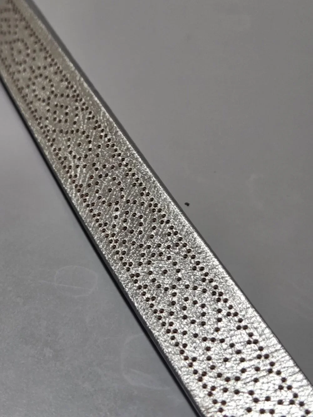 Metallic Fossil Belts, 2 Size Large Y2K, 90's Style Narrow Belts